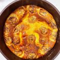 なーなちゃん's cooksnap of when they made 焼くまで5分！！バナナカスタードケーキ♡.
