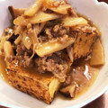 クック6TI1J5☆'s cooksnap of when they made 厚揚げのきのこ挽肉あんかけ.