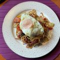 ブランディ's cooksnap of when they made 夏野菜のスパイシー焼きそば.