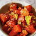 みみよりちゃん's cooksnap of when they made ☺簡単♪びんちょうまぐろの韓国風ポキ☺.