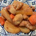 クックM6DK2O☆'s cooksnap of when they made 大根人参豚ひれブロック炒め煮.