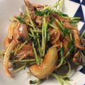 ベティ３'s cooksnap of when they made 簡単♪豚肉と豆苗のコチュジャン炒め.