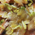 子供ネギ星人's cooksnap of when they made 簡単♪朝にも❤白菜と油揚げの煮びたし❤.