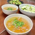 Superlittleboo's cooksnap of when they made セロリのコンソメスープ.