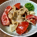 ☆さぶ☆☆'s cooksnap of when they made ＊トマトと豆腐の豚しゃぶ胡麻だれ和え＊.