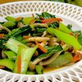 ルパンのかあさん☆彡's cooksnap of when they made チンゲン菜とシメジのオイスター炒め.