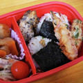 ｅｋ４'s cooksnap of when they made 残ったかき揚げで☆たぬきにぎり.
