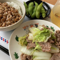 リラシャン's cooksnap of when they made 豚肉と漬物のさっぱり炒め.