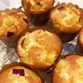 まきねこ22's cooksnap of when they made ふわふわ！簡単☆さつまいもマフィン※動画.