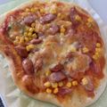ぽにょべぇ's cooksnap of when they made 米粉入りもっちりピザ生地.