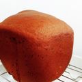 おまたんＬＡＢＯ's cooksnap of when they made 我が家のバナナココア食パン⁂HB使用.