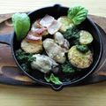 ルチアーノ★★★'s cooksnap of when they made 牡蠣のバジルソース炒め.