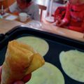 machi_box's cooksnap of when they made 薄くてカリカリ派の人のクレープ生地.