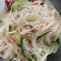 kinkinsan's cooksnap of when they made プロ直伝！中華風春雨サラダ.