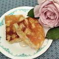 プルンバゴ's cooksnap of when they made ホットサンドメーカー＊りんごケーキ.