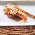 なにぬねにょろん's cooksnap of when they made レンジで！！秋刀魚や鯵の骨せんべい♪.