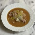 ナピト's cooksnap of when they made 里芋豚バラ味噌汁with コチジャン.