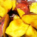 ひか＠埼玉's cooksnap of when they made 揚げない大学芋。ハチミツ、簡単！.