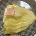 あーりょうママ's cooksnap of when they made 豪快に！キャベツ丸ごと炊飯器蒸し.