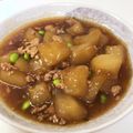 ホウキボウシ's cooksnap of when they made 冬瓜と鶏ひき肉の煮物.