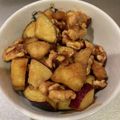 クックXLS5X4☆'s cooksnap of when they made バター醤油味！さつまいもと胡桃の大学芋風.