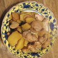 イオレクック's cooksnap of when they made 秋味◎さつまいもと鶏モモ肉の甘辛煮.