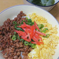2児ママみきてぃ's cooksnap of when they made 焼き肉風そぼろごはん.