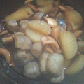 尚人パパ's cooksnap of when they made 味しみしみ☆いかと里芋と大根の煮物.