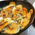 かめのももこ's cooksnap of when they made 簡単！なめこと長ネギ炒め.