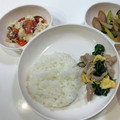 ゆいまーるん's cooksnap of when they made ふわふわ卵が決め手♡豚肉とほうれん草炒め.