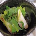 メロンパンケーキ's cooksnap of when they made ◆青ねぎだけの炒め物◆.