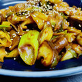 ♡マッキークッキング's cooksnap of when they made 白ネギと椎茸の赤味噌炒め.