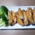 kotapoko's cooksnap of when they made 揚げ焼きで簡単♡10分で手羽中の甘辛揚げ.