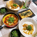 yummysunny's cooksnap of when they made 厚揚げめんたいマヨネーズ.