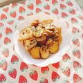 あやちん０８１６'s cooksnap of when they made 鶏肉れんこんの甘辛さつまいも炒め.