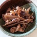 クックmichi☆♪'s cooksnap of when they made 豚肉ごぼうきのこのしぐれ煮☆.