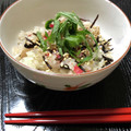 小米3HRW7☆'s cooksnap of when they made 簡単！ひじきと梅干しの炊き込みごはん。.