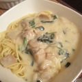 ＬＩＳＡＮＫＯ's cooksnap of when they made 鶏肉のクリームパスタ.