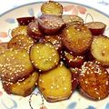 クック3V9XL1☆'s cooksnap of when they made 材料コレだけ！さつま芋きんぴら〜いも最高.