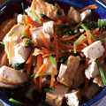 MAYUSHIZU's cooksnap of when they made 簡単！小松菜と厚揚げの甘辛炒め.