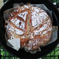 FaithAloha's cooksnap of when they made 捨て種消費に、簡単♥サワードウブレッド♪.