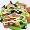 じぐろ婦人's cooksnap of when they made ウインナーと小松菜と卵のオイスター炒め.