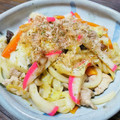 kinniko's cooksnap of when they made だし香る我が家の簡単焼きうどん☆時短調理.