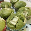 jun❤︎mama's cooksnap of when they made HMで抹茶&ホワイトチョコのマフィン.