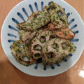 はっとちゃん's cooksnap of when they made 蓮根の磯辺焼き.