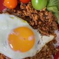 ☆おん☆'s cooksnap of when they made ✤簡単✤豚挽き肉のワンプレートランチ.
