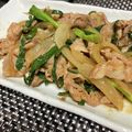 Halcandy51's cooksnap of when they made ご飯に！豚肉とにら玉ねぎのピリ辛味噌炒め.