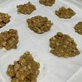 輝夜の姫's cooksnap of when they made レンチン＊バナナオートミールだけクッキー.