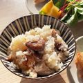 yokon☆'s cooksnap of when they made アレンジ栗ご飯☆鶏もも肉入りおこわ風★.