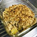 ごちゃなちゃ's cooksnap of when they made 簡単スイーツ「アップルクランブル」.